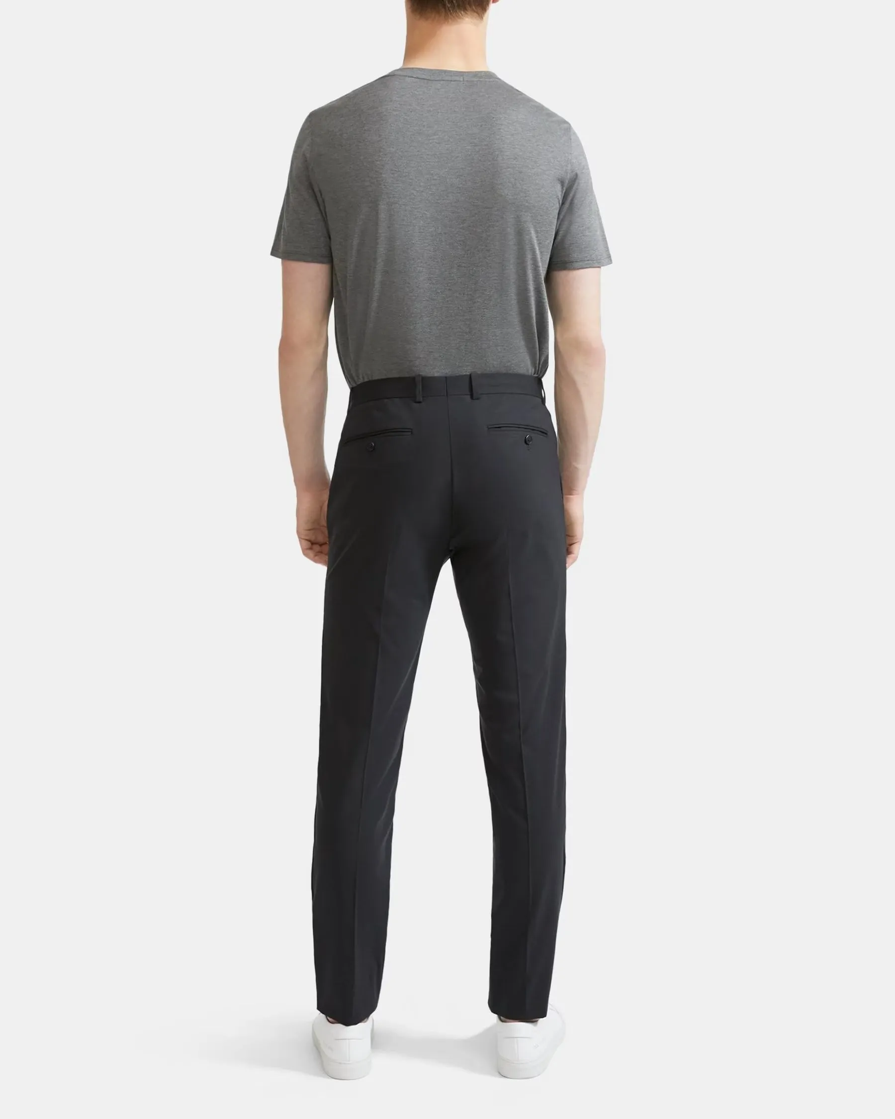 Theory Precision Mayer Pants in Black I0271254 sold by J&Z Couture product image thumbnail 2