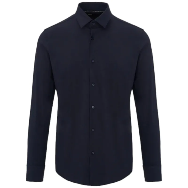 Boss Menswear Long Sleeve shirt Navy  50503554 404 sold by J&Z Couture
