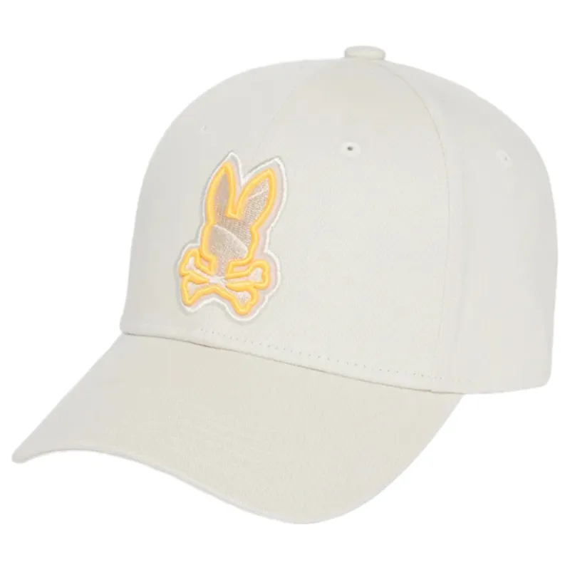 Psycho Bunny Lenox Baseball Cap In Beige  B6A122B2HT Beige sold by J&Z Couture