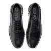 Men's ZERØGRAND Wingtip Oxford C20719 Black sold by J&Z Couture