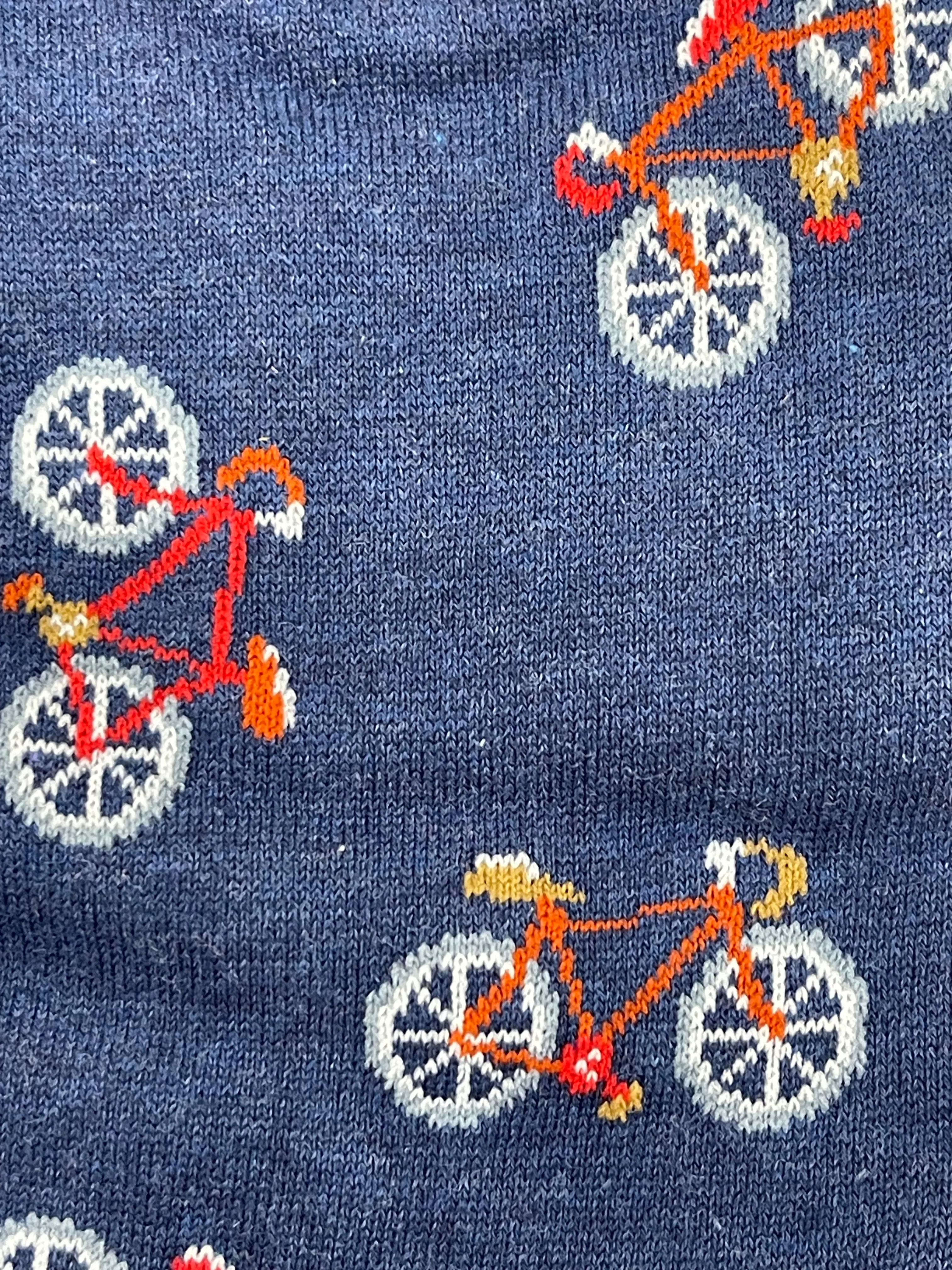 Marcoliani Socks Pima Cotton Bike MAR4742T Denim Blue sold by J&Z Couture product image thumbnail 3