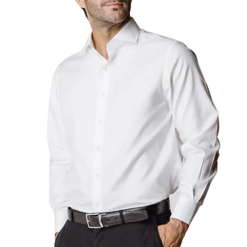 White Contemporary Button Down Shirt sold by J&Z Couture