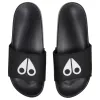 Moose Knuckles Men's Icon Logo Sport Slides M14MA503-292/891 sold by J&Z Couture