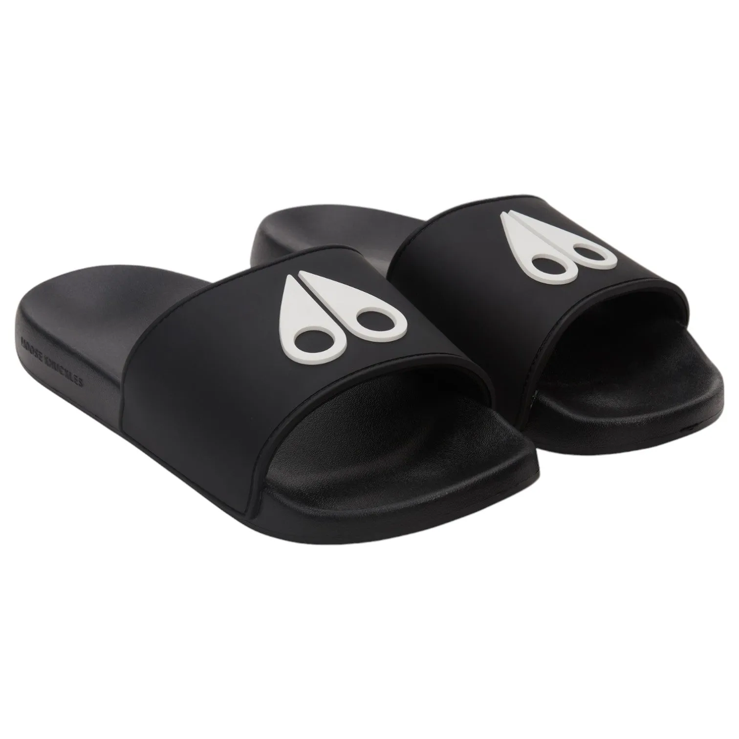 Moose Knuckles Men's Icon Logo Sport Slides M14MA503-292/891 sold by J&Z Couture