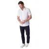 Raffi Bryce Linen Short-Sleeve Shirt QP22800 White sold by J&Z Couture