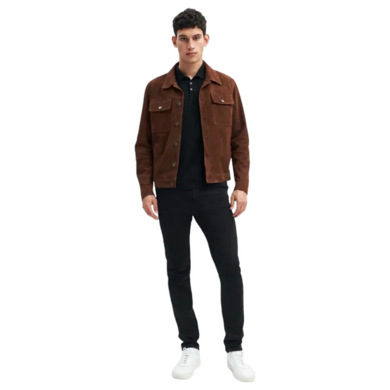 7 For All Mankind Luxe Performance Plus Slimmy Tapered In Black  7T028A22 Black sold by J&Z Couture