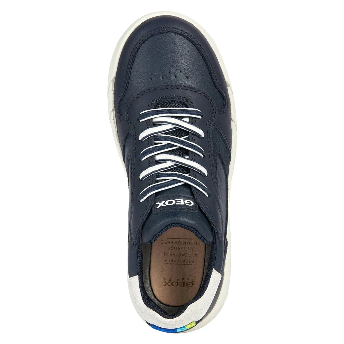 Geox Hyroo Boy Low Top Sneakers in Navy/White J35GWA-08554-C4211 sold by J&Z Couture product image thumbnail 4