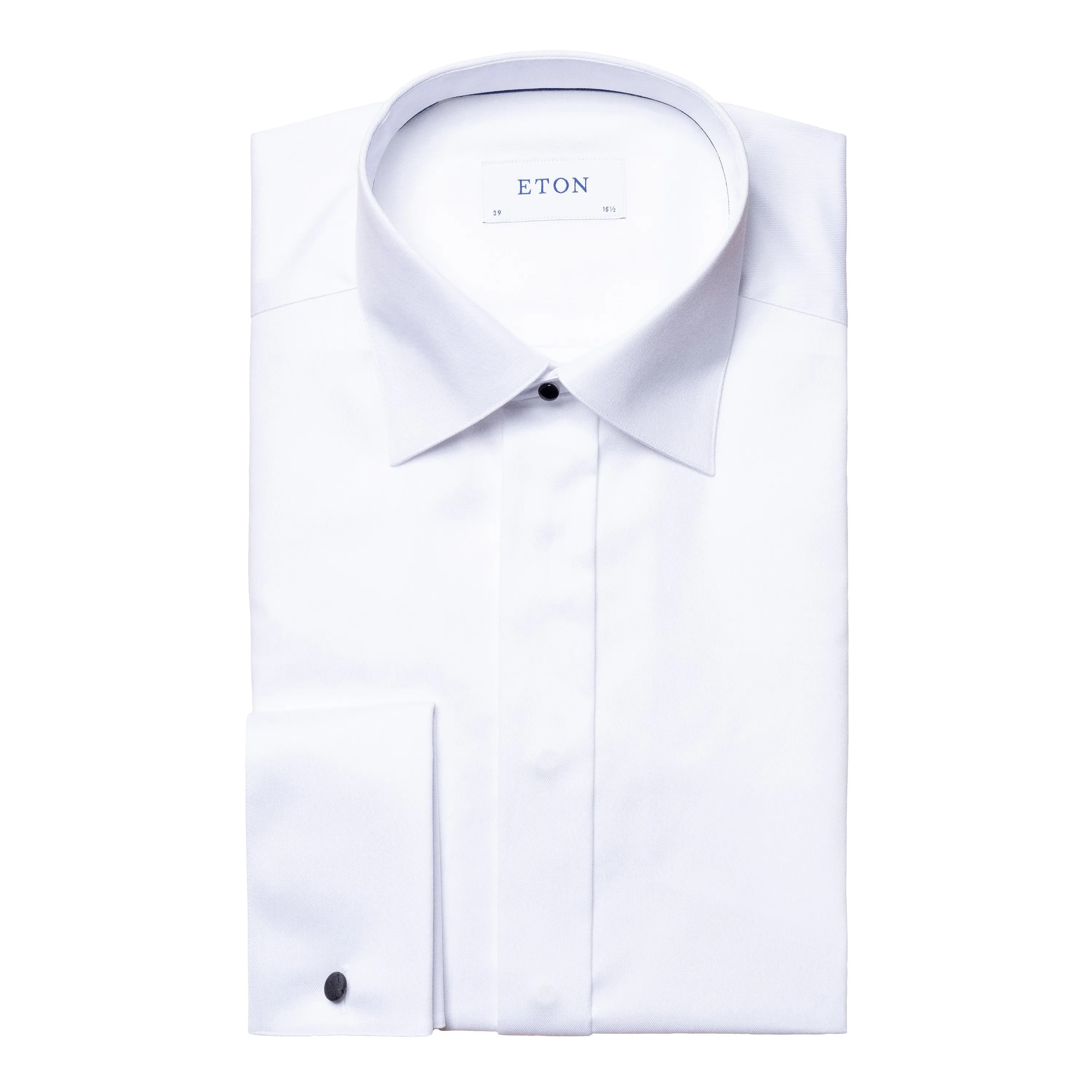 Eton Men's Slim Fit French Cuff White Stretch Twill Shirt 100003186 00 sold by J&Z Couture