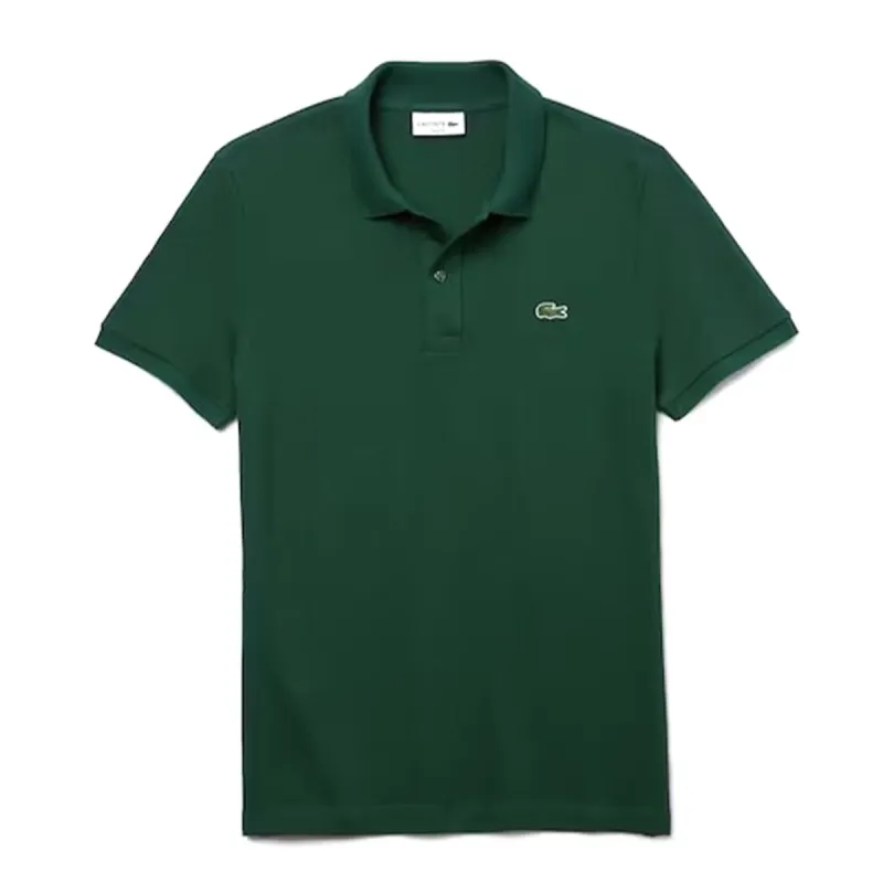 Lacoste Men's Slim Fit Petit Piqué Polo - Green sold by J&Z Couture