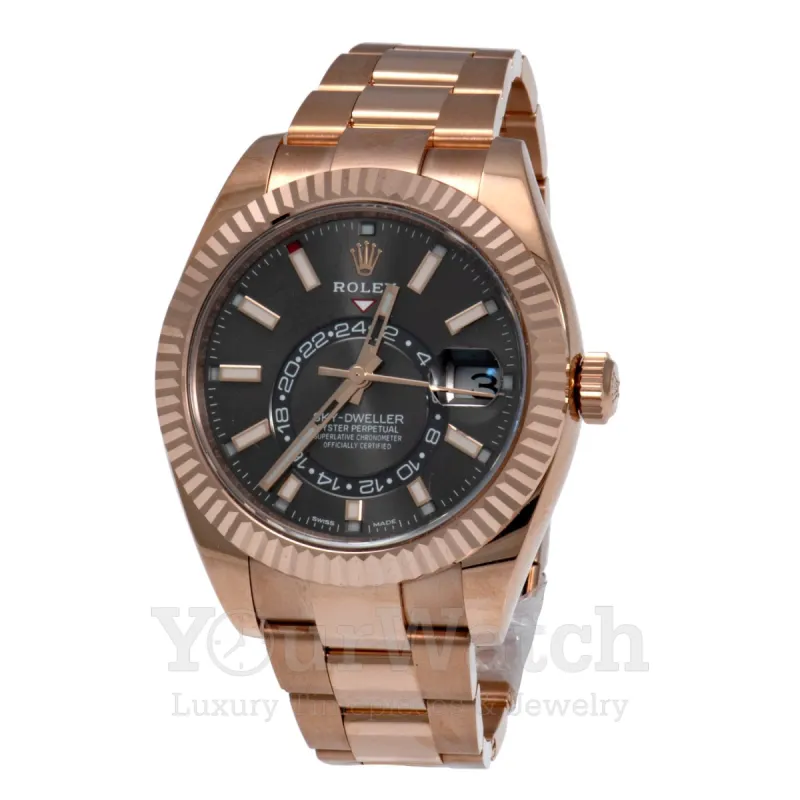 Rolex Sky Dweller Everose Gold 42mm Men's Watch M326935-0007 sold by Your Watch
