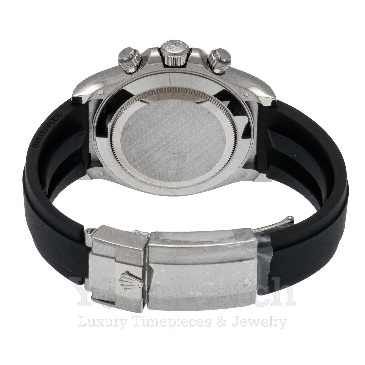 Rolex Cosmograph Daytona White Gold Black Rubber Strap 40mm Men's Watch M116519LN-0024 sold by Your Watch product image thumbnail 3