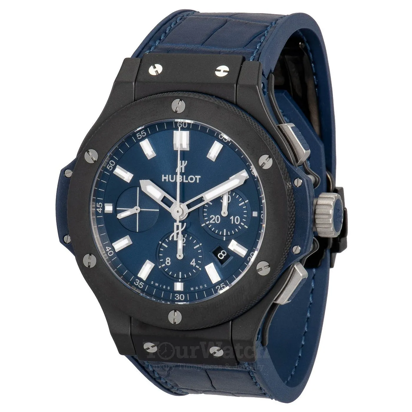 Hublot Big Bang Ceramic Blue Chronograph 44mm Men's Watch 301.CI.7170.LR sold by Your Watch