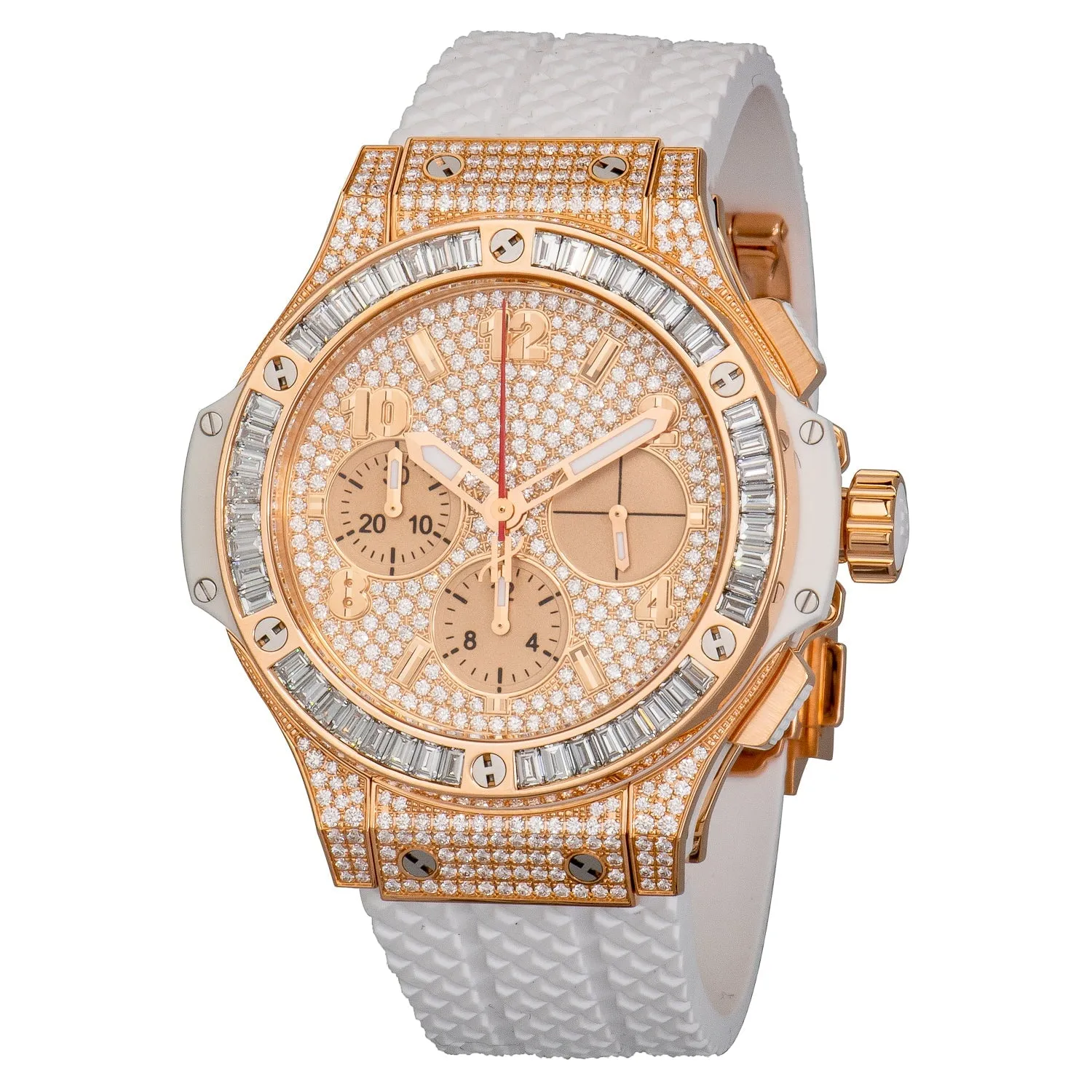 Hublot Big Bang Porto Cervo Automatic Chronograph 18kt Rose Gold Diamond Men's Watch 341.PE.9010.RW.0904 sold by Your Watch