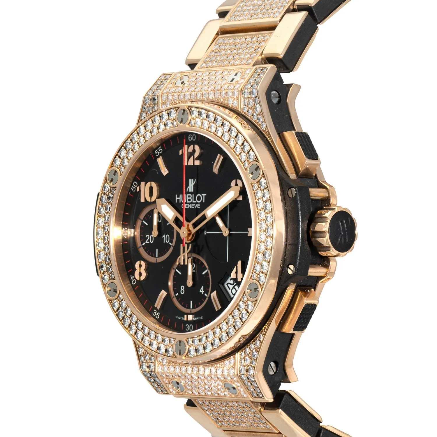 Hublot Big Bang Rose Gold With Pave Diamond 41mm Men's Watch 341.PX.1223.PX.2704 sold by Your Watch product image thumbnail 2
