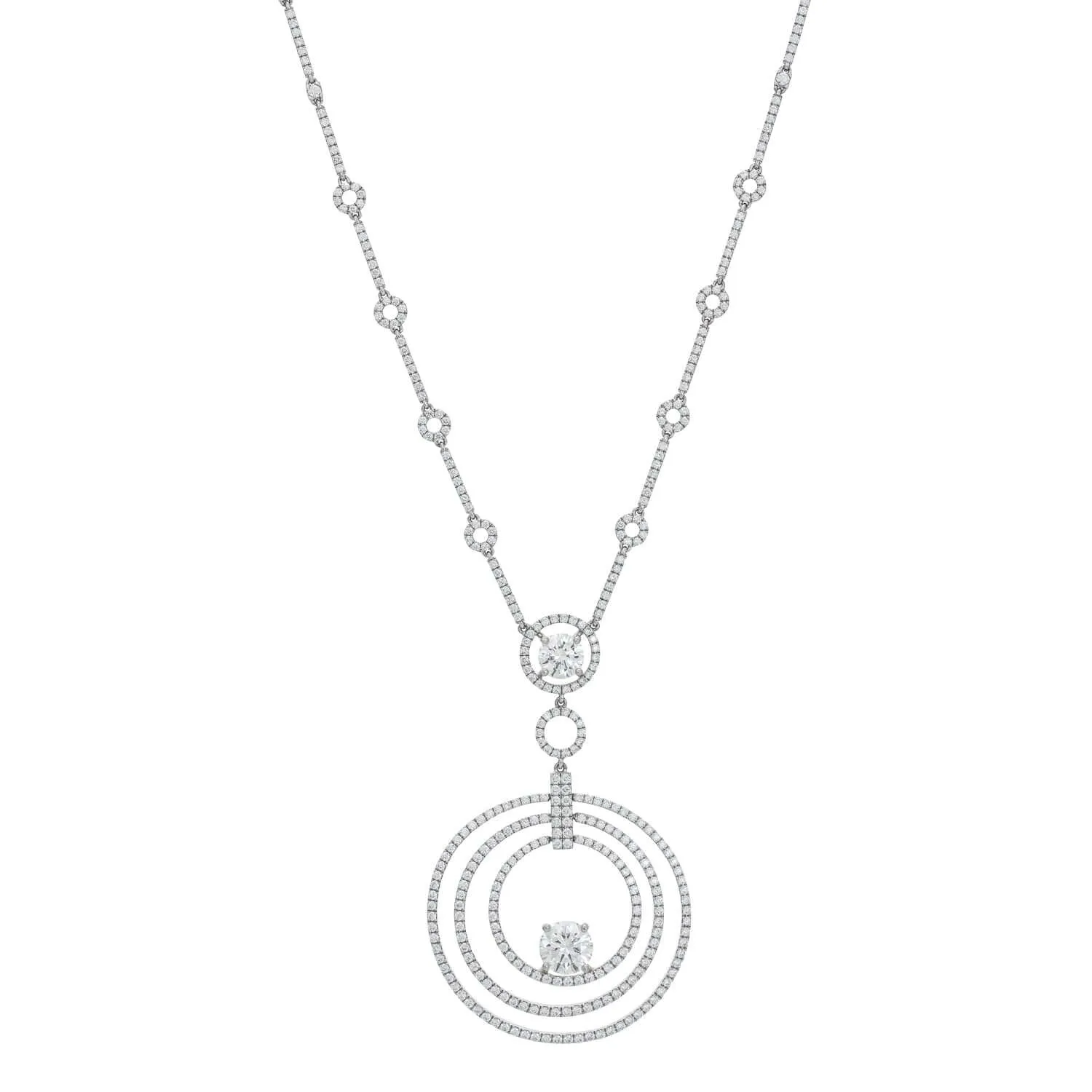 Graff BullsEye Diamond and Platinum Necklace sold by Your Watch