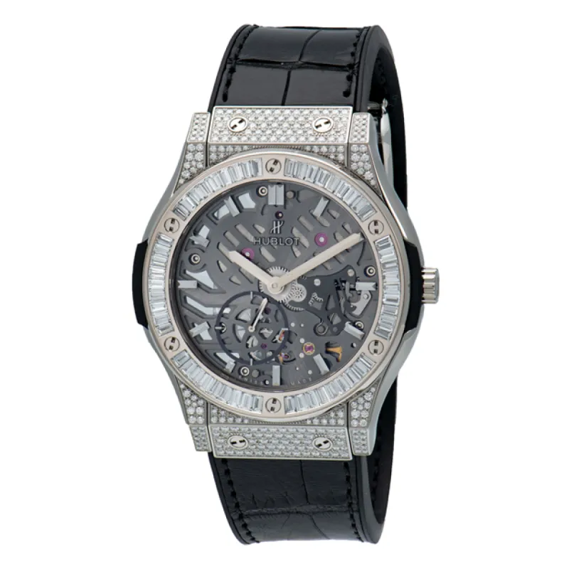 Hublot Classic Fusion Extra-Thin Skeleton Dial 42mm 545.NX.0170.LR.0904 sold by Your Watch