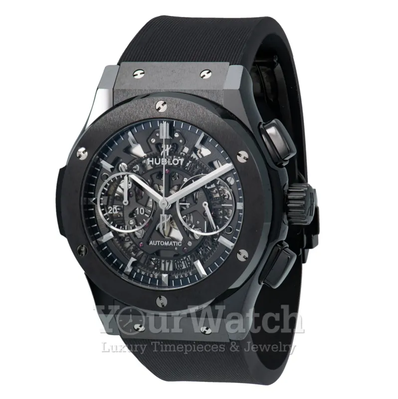 Hublot Classic Fusion Aerofusion Chronograph Automatic Black Magic Men's Watch 525.CM.0170.RX sold by Your Watch