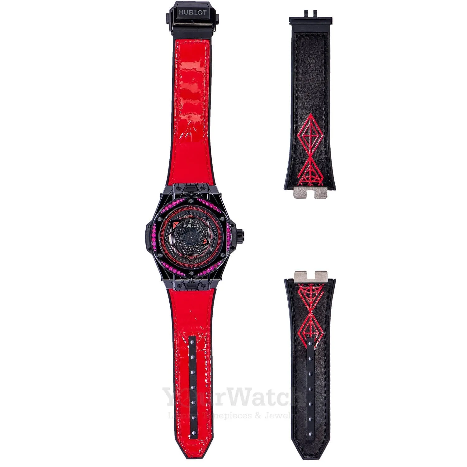 Hublot Big Bang Sang Bleu All Black Red 39mm Ladies' Watch 465.CS.1119.VR.1202.MXM18 sold by Your Watch product image thumbnail 3