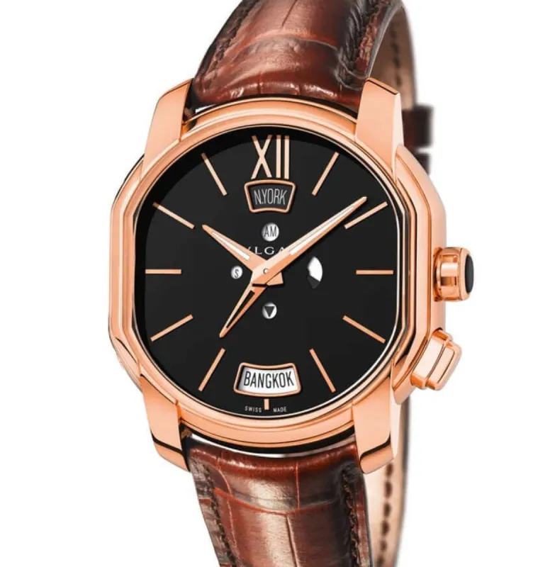 Bulgari Daniel Roth Papillon Voyageur GMT Jumping Hours 45mm Men's Watch 102337 sold by Your Watch