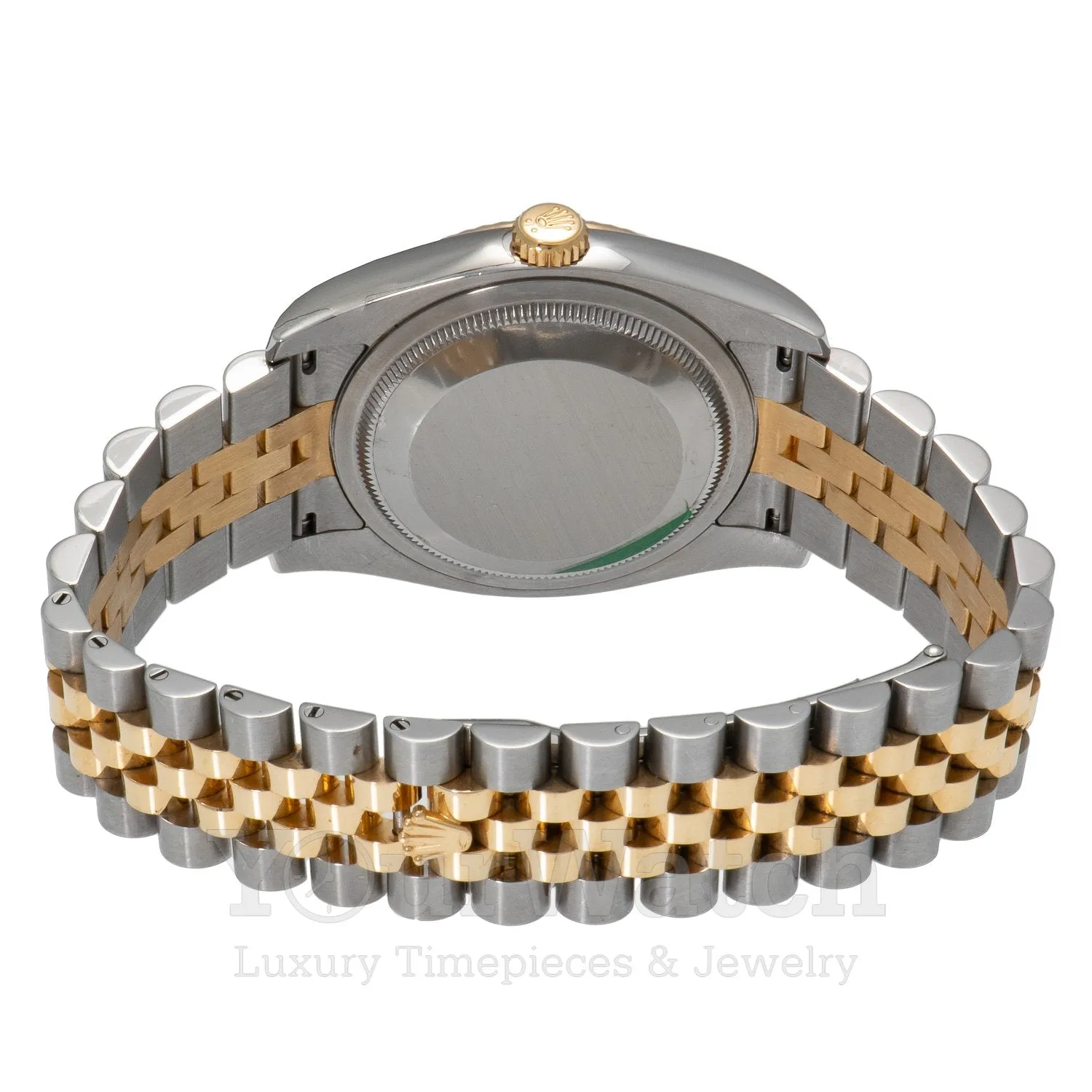 Rolex Datejust Two Tone Bracelet 36mm Ladies Watch 16233-GRYRJ sold by Your Watch product image thumbnail 3