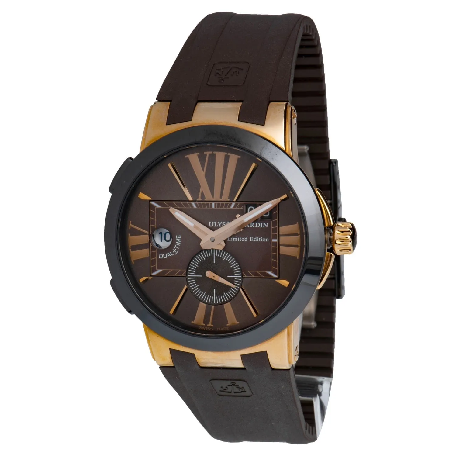 Ulysse Nardin Executive Dual Time 43mm Men's Watch 246-00-3-45 sold by Your Watch