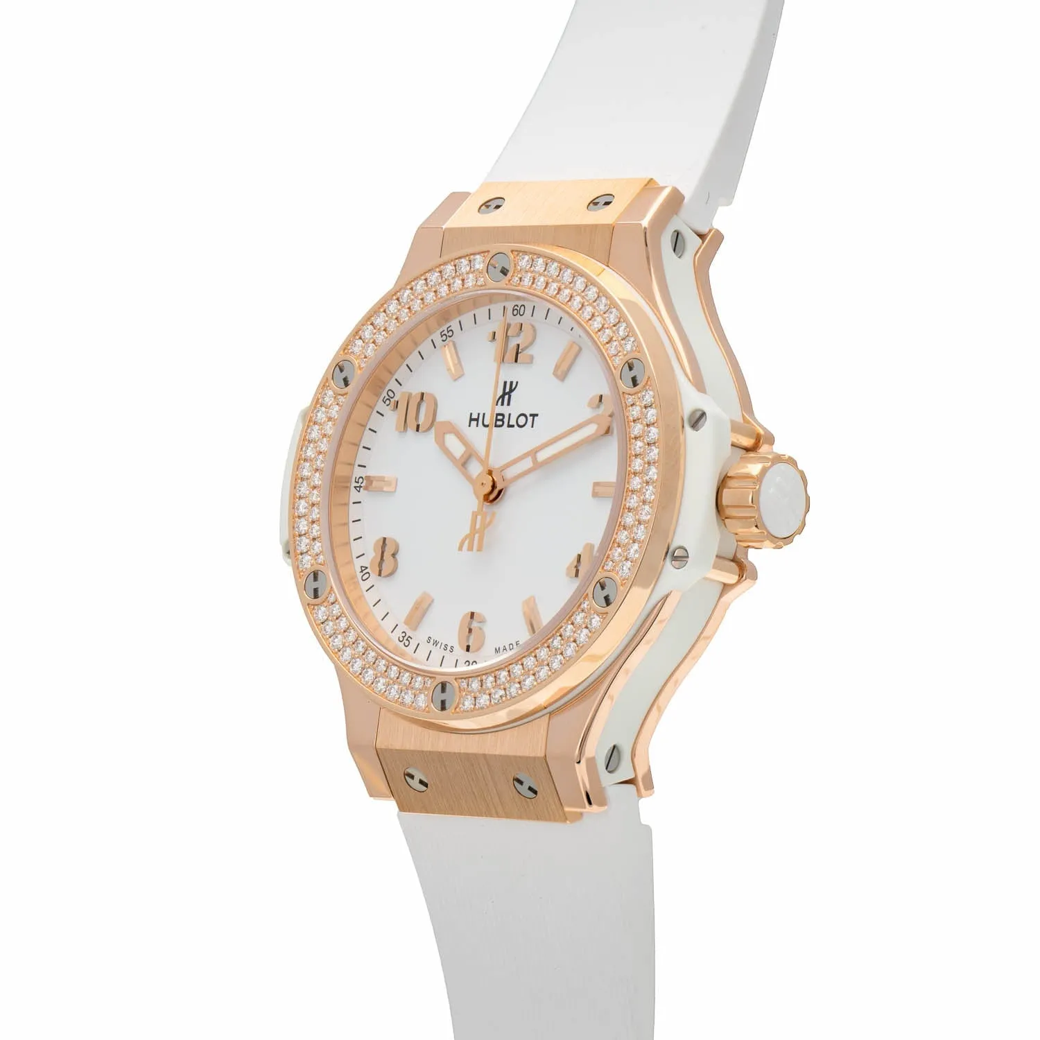 Hublot Big Bang 38mm Ladies' Watch 18K Rose Gold with Diamond Bezel 361.PE.2010.RW.1104 sold by Your Watch product image thumbnail 2