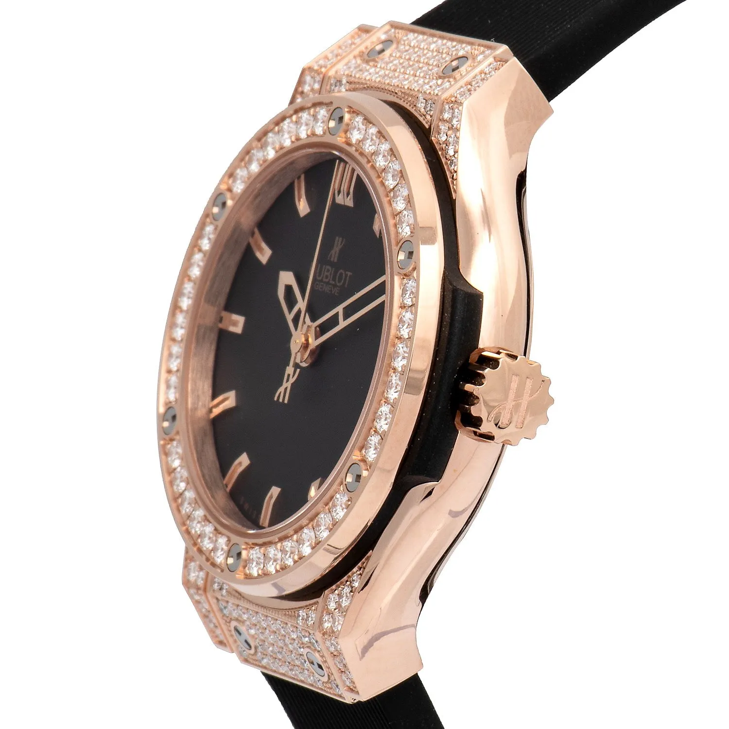 Hublot Classic Fusion Quartz Gold 33mm Ladies' Watch 581.OX.1180.RX.1704 sold by Your Watch product image thumbnail 2