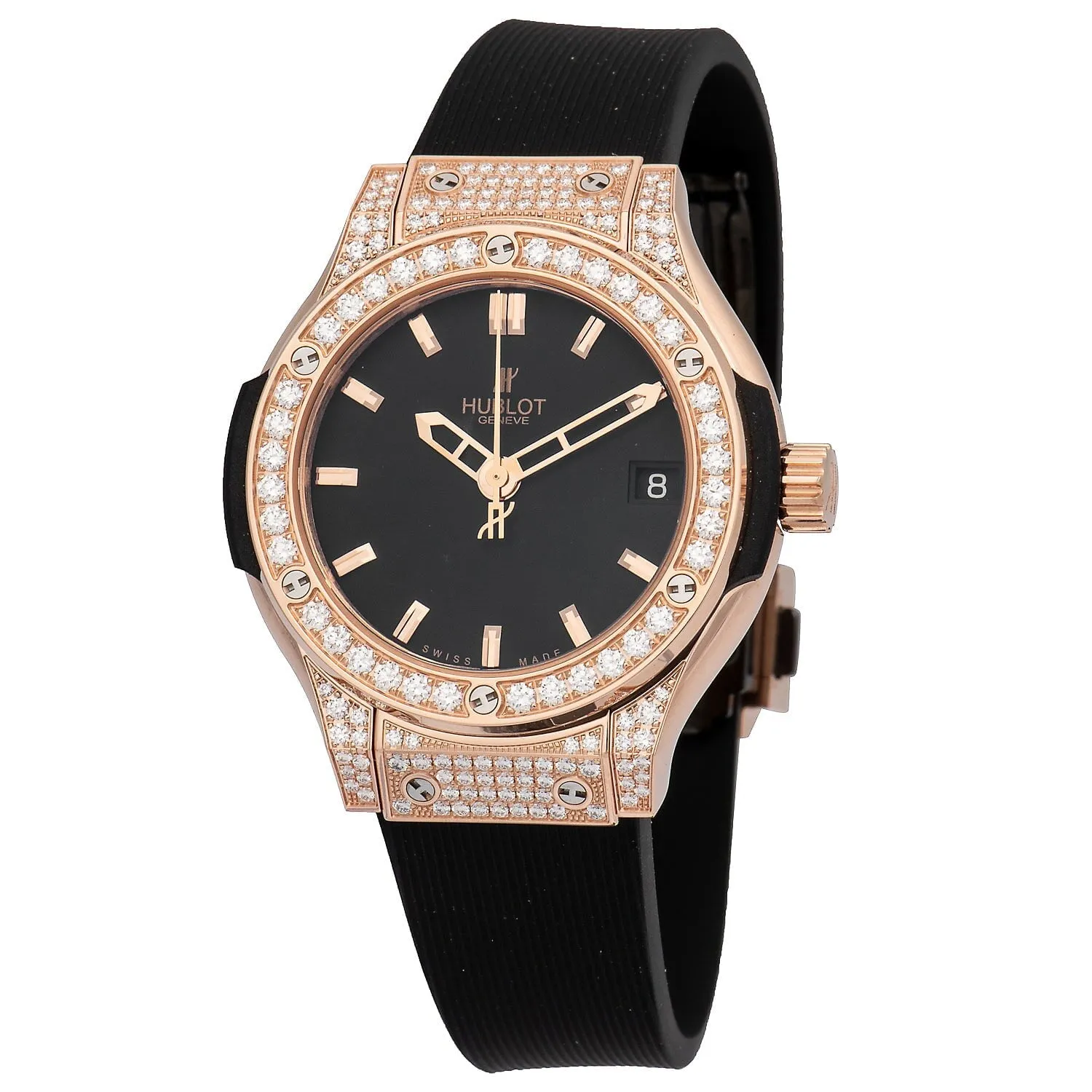 Hublot Classic Fusion Quartz Gold 33mm Ladies' Watch 581.OX.1180.RX.1704 sold by Your Watch