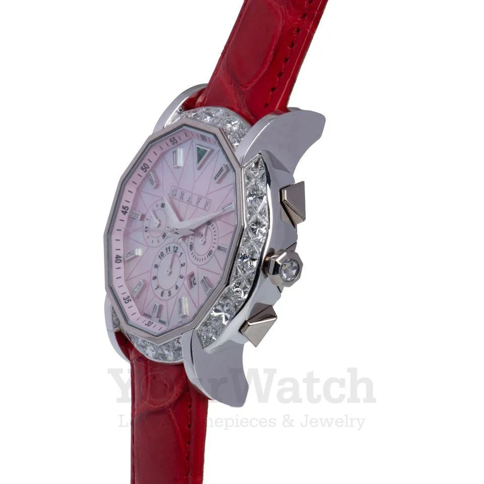 Graff Ladies' White Gold 42mm Diamond Case Watch CG42WGDMPPL sold by Your Watch product image thumbnail 2