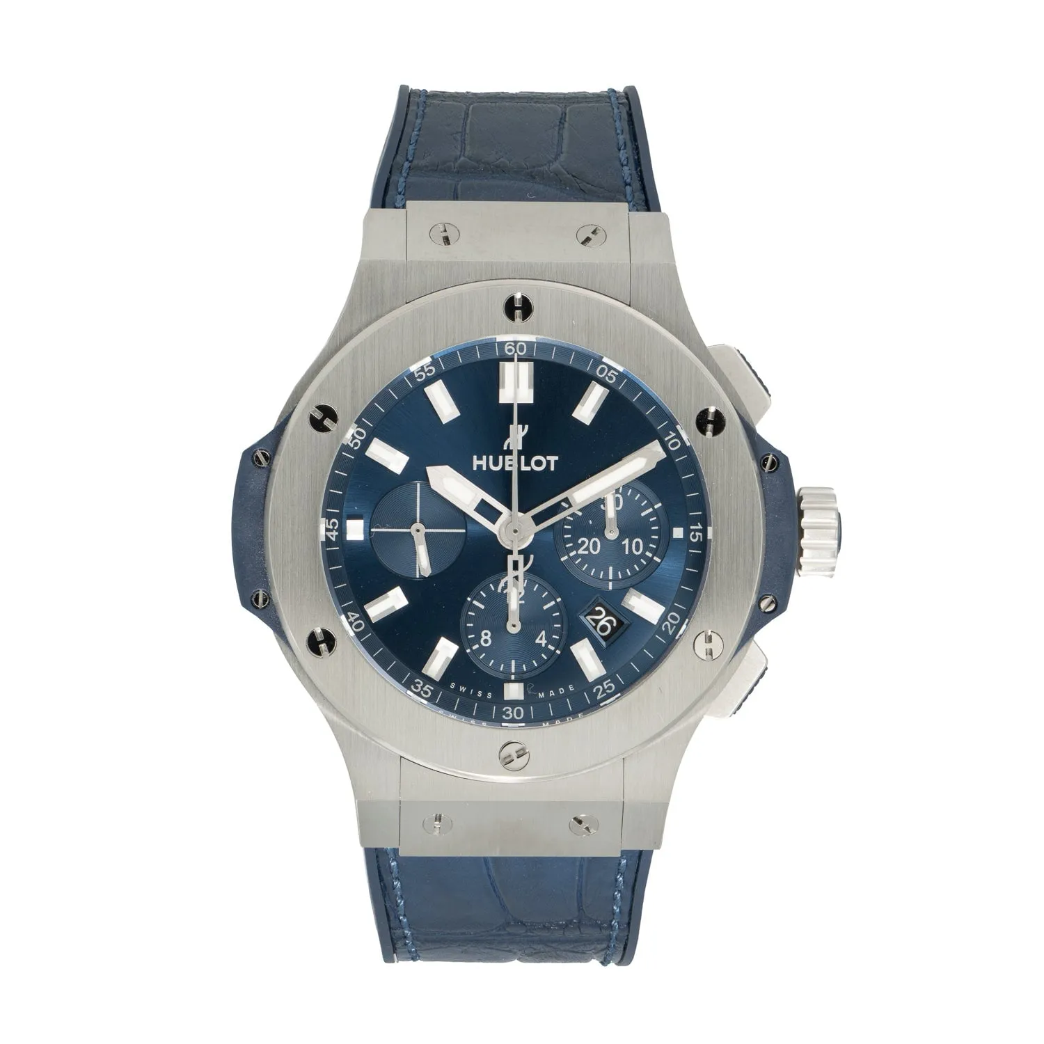 HUBLOT Big Bang Steel Blue Chronograph 44mm 301.SX.7170.LR sold by Your Watch