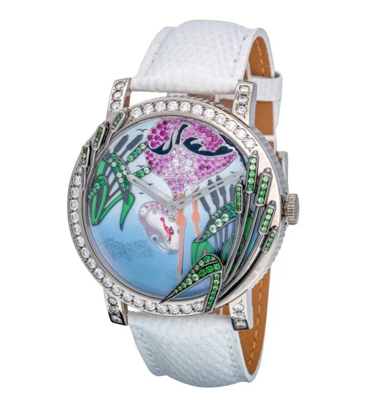 Boucheron Crazy Jungle Flamingo Watch WA010225 sold by Your Watch