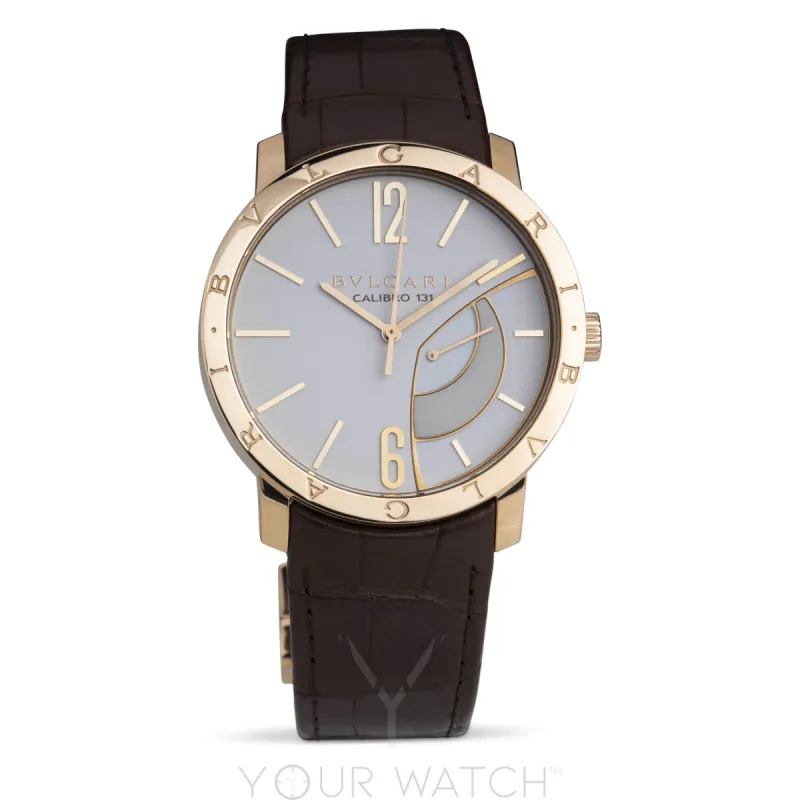 Bvlgari Power Reserve Manual Wind 43mm Men's Watch  101871 sold by Your Watch