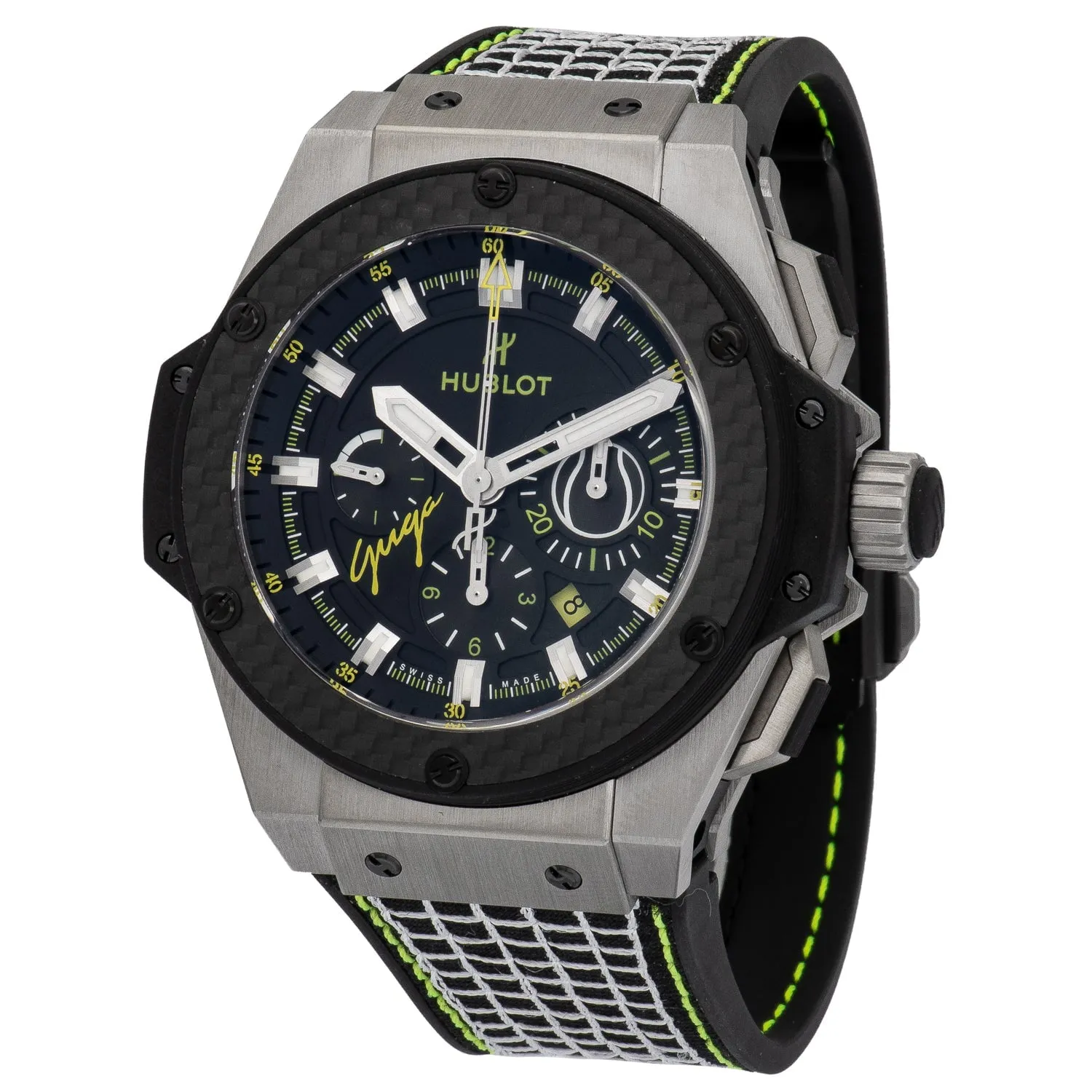 Hublot Big Bang King Power Guga Chronograph Automatic Black Dial 48mm Men's Watch 703.NQ.1129.NR.GUG13 sold by Your Watch