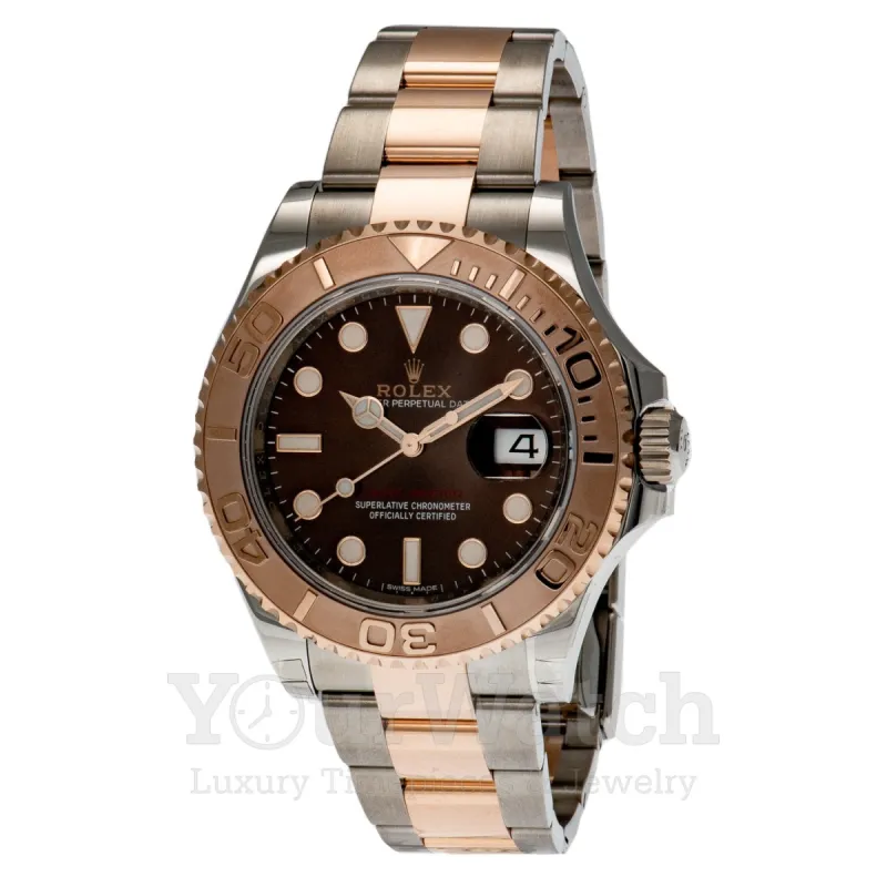 Rolex Date Yacht Master Everose Gold Two Tone Bracelet 40mm Men's Watch M116621-0001 sold by Your Watch