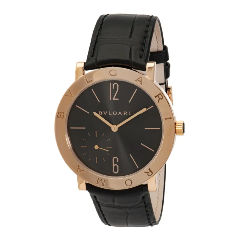 Bvlgari Bvlgari Roma Watch 41mm Rose Gold Case With Anthracite Dial 102505 sold by Your Watch