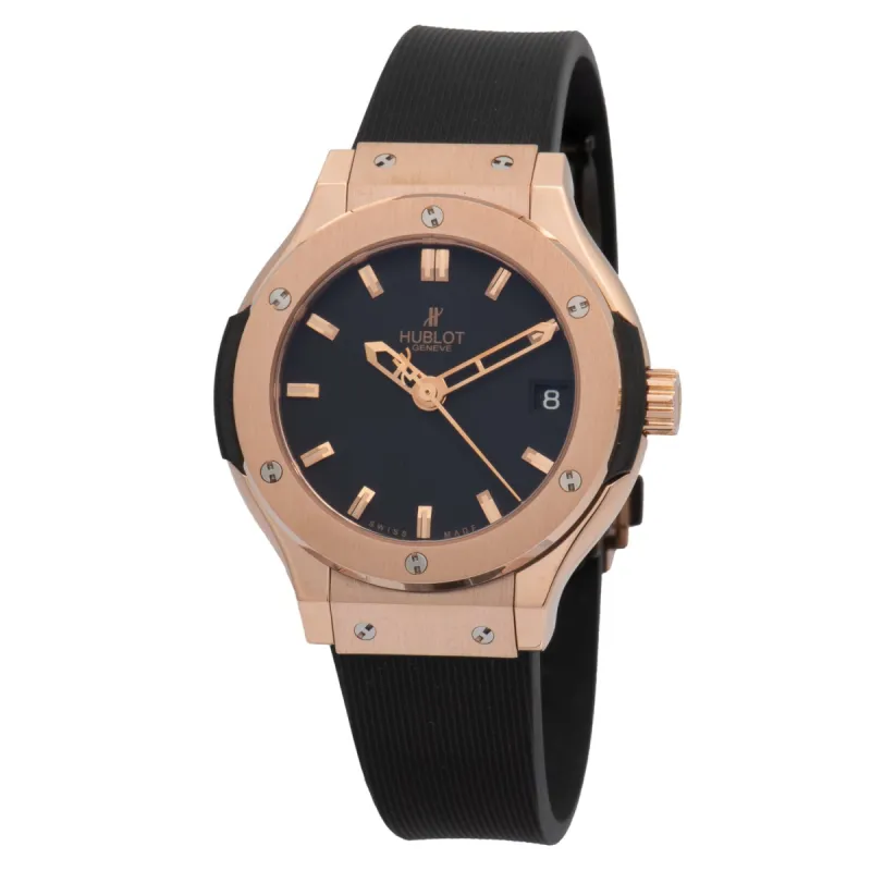 Hublot Classic Fusion Quartz Gold 33mm Ladies' Watch 581.OX.1180.RX sold by Your Watch