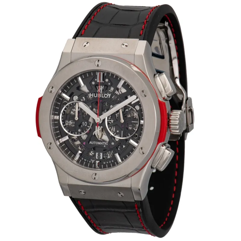 Hublot Classic Fusion Aerofusion Skeleton Dial Automatic Men's Limited Edition Watch 525.NX.0147.LR.PLP15 sold by Your Watch