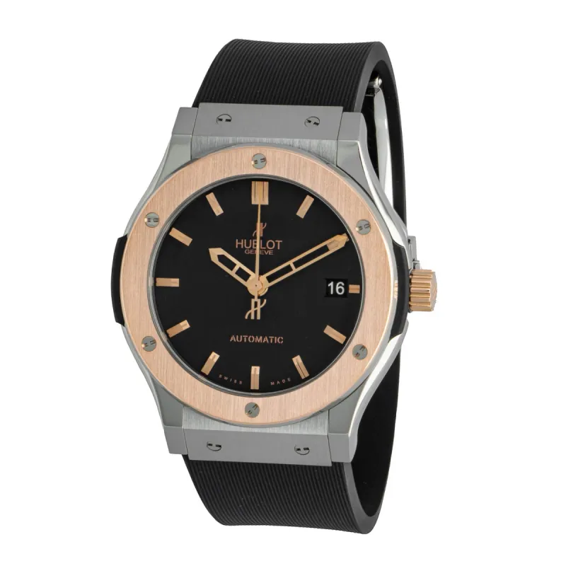 Hublot Classic Fusion Black Dial Black Rubber Men's Watch 511.NO.1180.RX sold by Your Watch