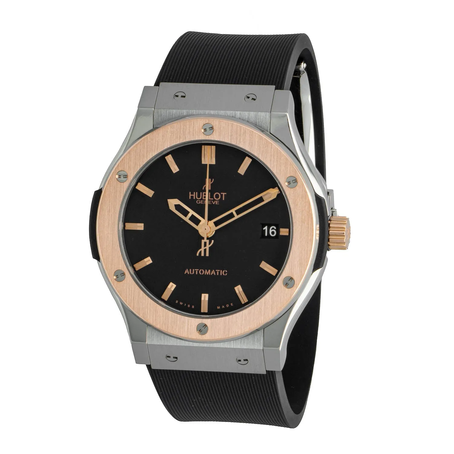 Hublot Classic Fusion Black Dial Black Rubber Men's Watch 511.NO.1180.RX sold by Your Watch