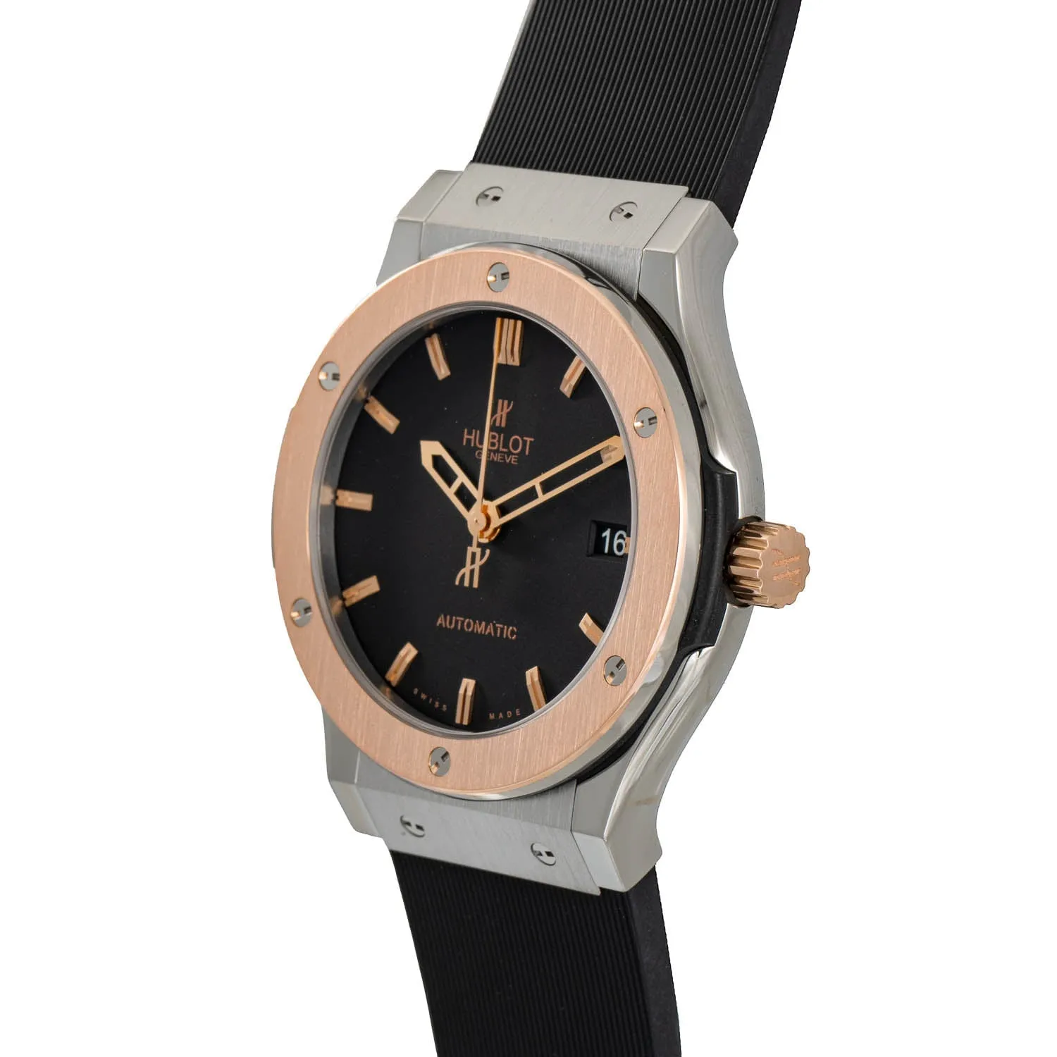 Hublot Classic Fusion Black Dial Black Rubber Men's Watch 511.NO.1180.RX sold by Your Watch product image thumbnail 2