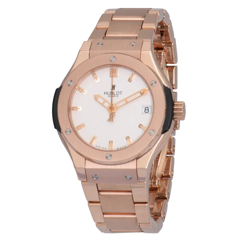 Hublot Classic Fusion Quartz Gold 33mm Ladies' Watch 581.OX.2610.OX sold by Your Watch