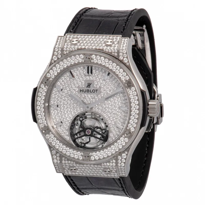 Hublot Classic Fusion Tourbillon 45mm Men's Watch 505.NX.9010.LR.1704 sold by Your Watch