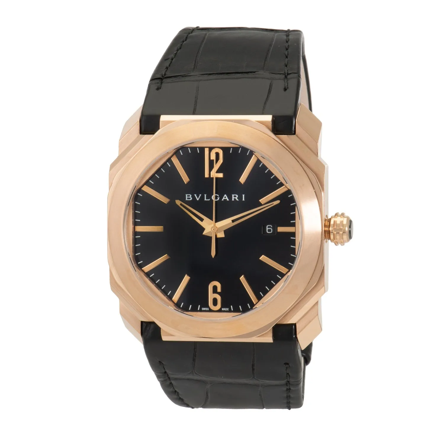 Bvlgari Octo Solotempo Black Dial Automatic Men's Watch 101963 sold by Your Watch