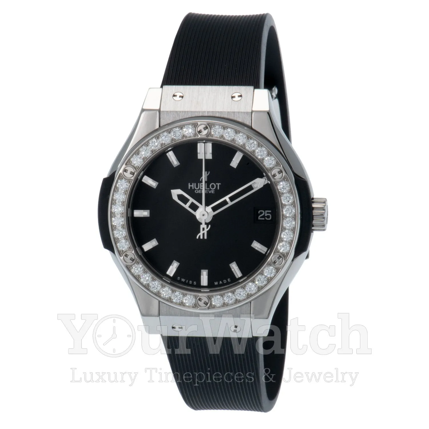 Hublot Classic Fusion Quartz Titanium 33mm Ladies' Watch 581.NX.1170.RX.1104 sold by Your Watch
