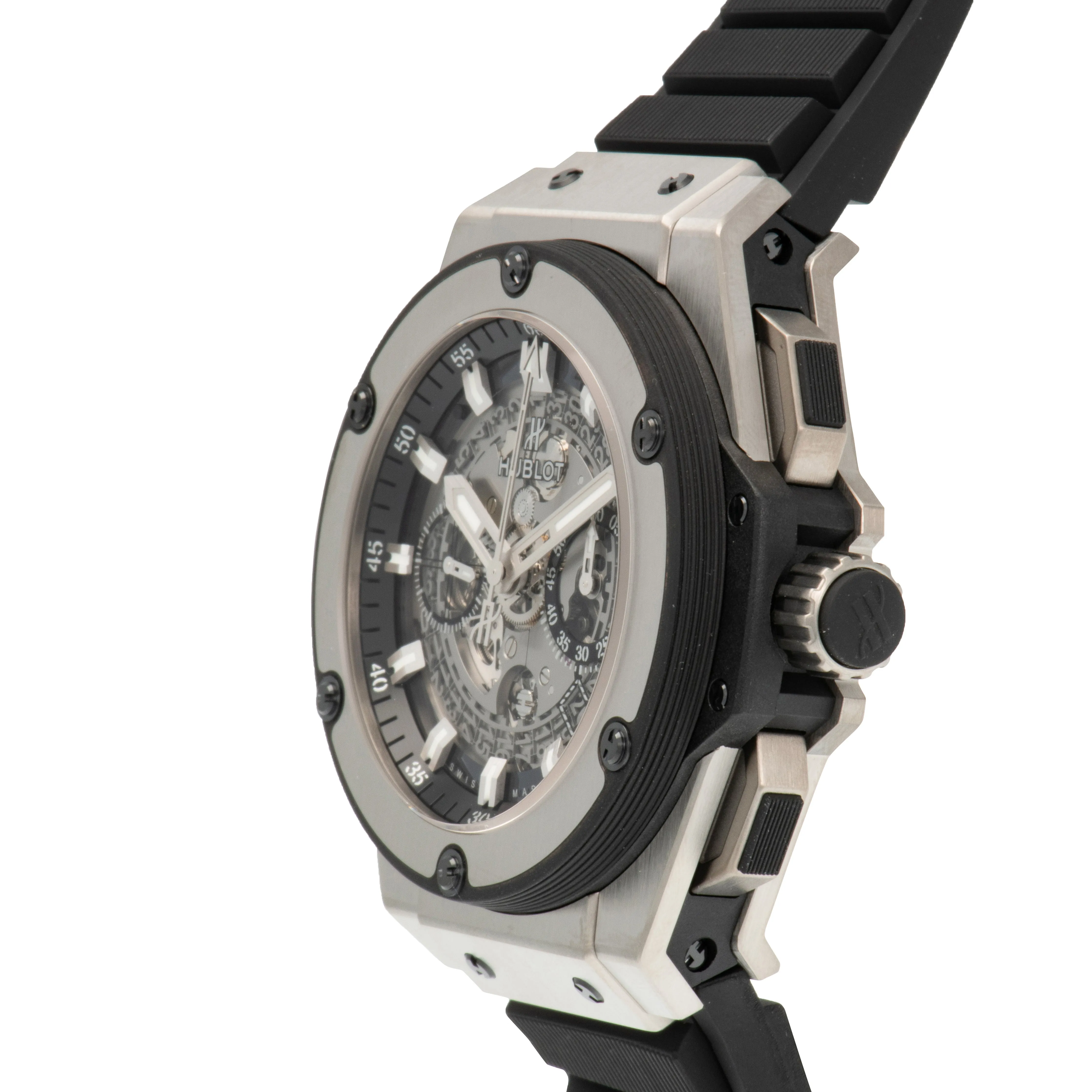 Hublot King Power Unico Skeleton Dial Titanium Men's Watch 701.NX.0170.RX sold by Your Watch product image thumbnail 2