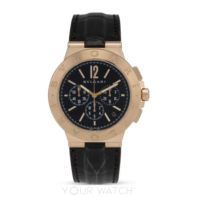 Bvlgari Diagono Chronograph Automatic Men's Watch 102334 sold by Your Watch