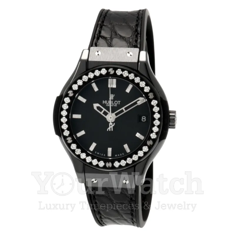 Hublot Classic Fusion Quartz Ceramic 33mm Ladies' Watch 581.CM.1170.LR.1104 sold by Your Watch