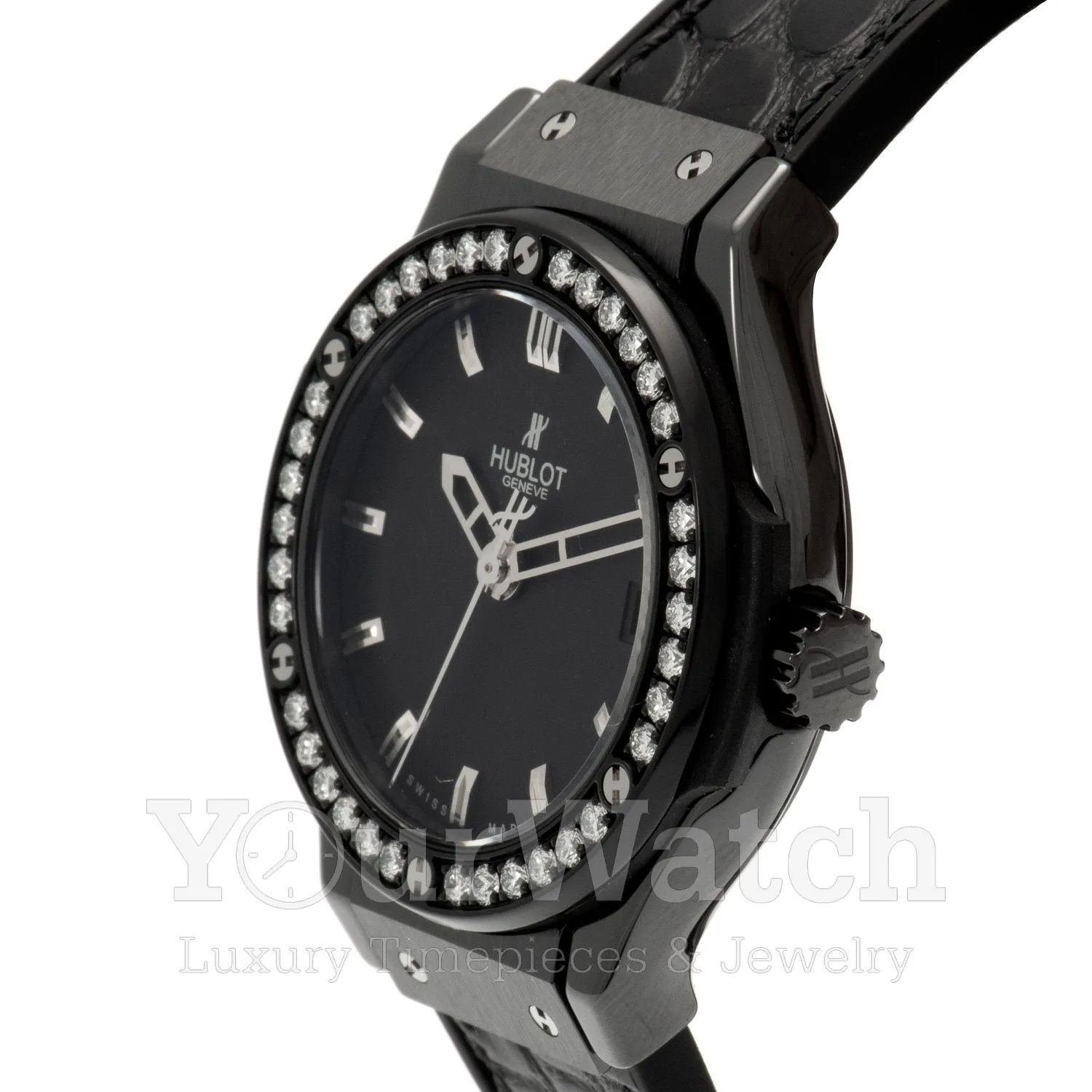 Hublot Classic Fusion Quartz Ceramic 33mm Ladies' Watch 581.CM.1170.LR.1104 sold by Your Watch product image thumbnail 2