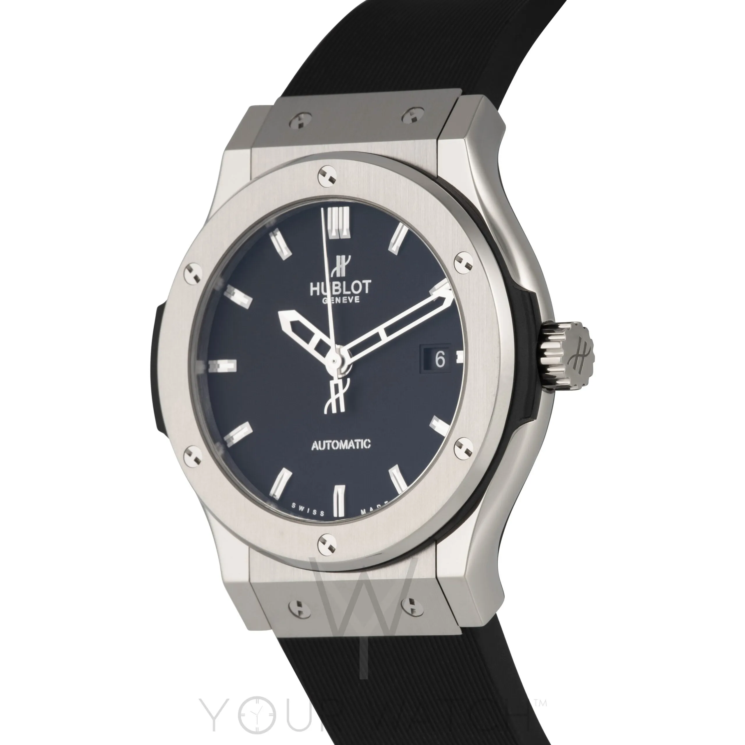 Hublot Classic Fusion Automatic Black Dial Black Rubber 42mm Men's Watch 542.NX.1170.RX sold by Your Watch product image thumbnail 2