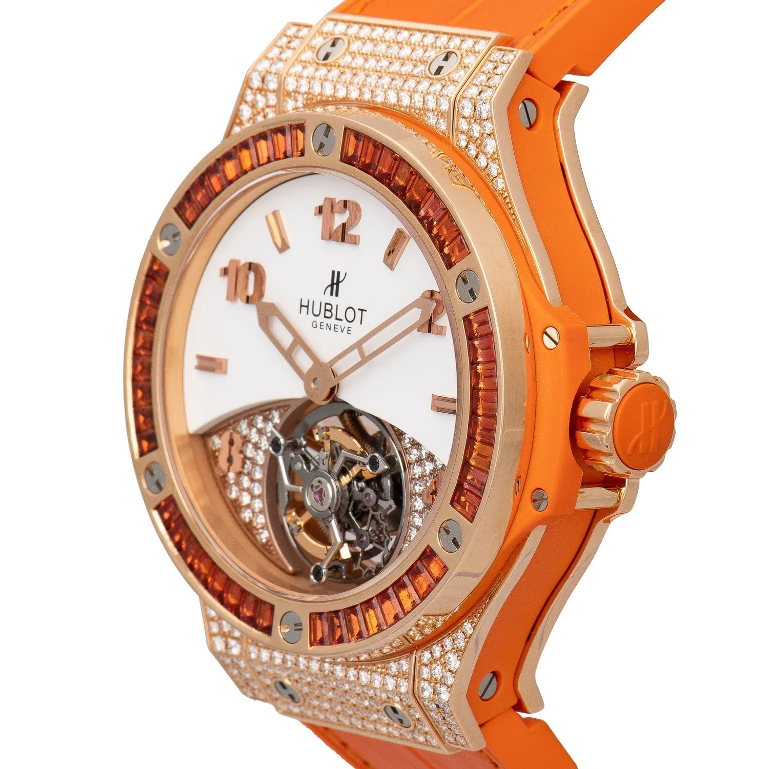 Hublot Big Bang Tutti Frutti Tourbillon 41mm Ladies' Watch 345.PO.2010.LR.0906 sold by Your Watch product image thumbnail 2